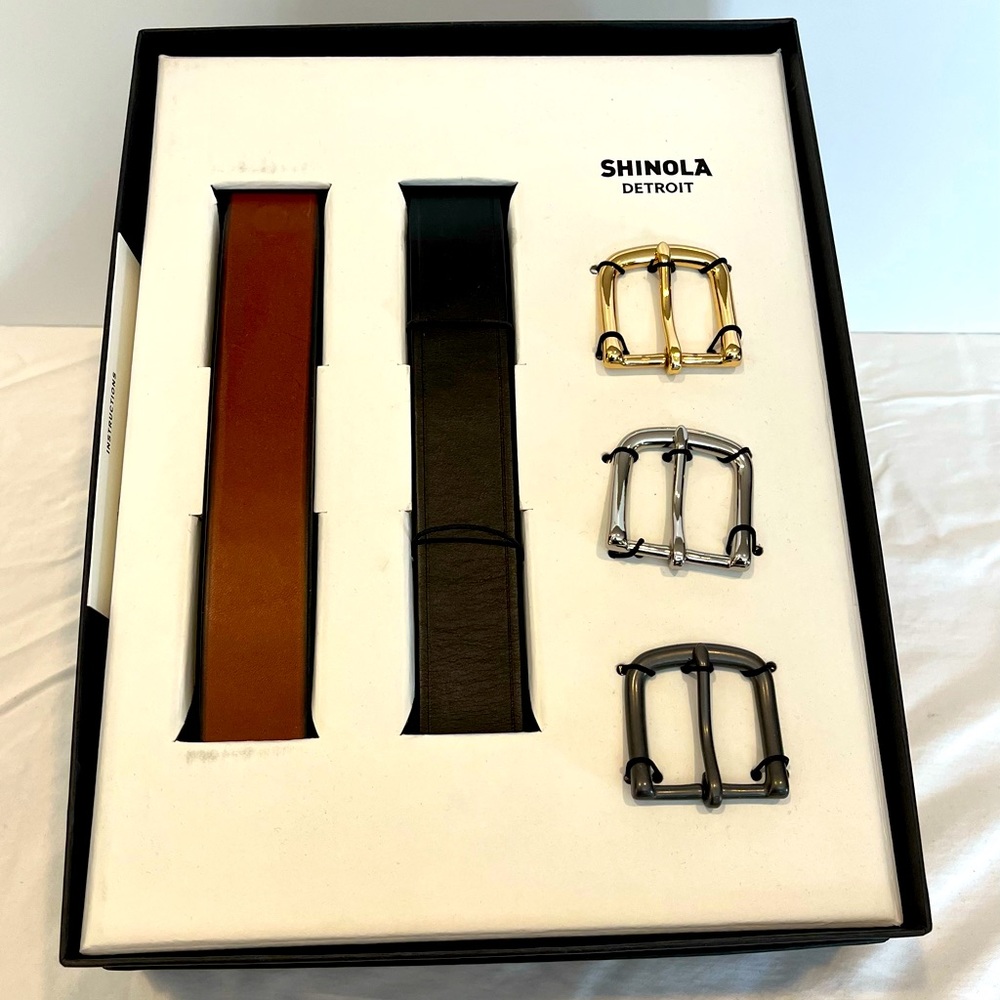 Shinola Men’s Belt Box Set